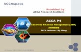 ACCAspaceaccaspace.com/upload/ACCA_P4/PPT/P4_Chapter_04_Risk... · 2016-04-05 · ACCAspace 中国ACCA特许公认会计师教育平台 Copyright © ACCAspace.com 34 Analysis of Example