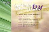 7 Steps to Green Building - Drexel Universitynallsre/steps.pdf · Actually, you can't tell if a home is green just by looking at it, because green is more than skin deep. That's lucky,