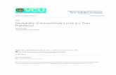 Heritability of Autoantibody Levels in a Twin Population · 2017-01-13 · School of Dentistry Virginia Commonwealth University This is to certify that the thesis prepared by Amal
