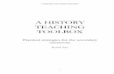 A HISTORY TEACHING TOOLBOX...A HISTORY TEACHING TOOLBOX vii Triangulation: judge three factors at once 86 Write a school report on a historical character 86 6 Group work approaches