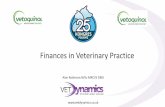 Finances in Veterinary Practice · Move to 15 minute Consultations Maintain an Average Rate of > £120 / Hour Primary Consult = > £30 + VAT Subsequent Consult = > £30.00 + VAT Get