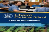 Course Information - Chairo Christian Schoolchairo.vic.edu.au/pdf/Course Handbooks/Course Information Drouin MS.pdfYear 5 Course Information 3 Year 5 General 3 Subject: Year 5 English