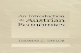An Introduction to Austrian Economics to Austrian Economics... · 2019-11-13 · The Ludwig von Mises Institute The Ludwig von Mises Institute, founded in 1982, is the research and