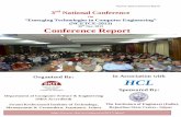 30th Conference Reporticetce.in/2018/reports/NCETCE-2013 Report.pdf · The inaugural session was taken up by the lightening up of the lamp under the bestowed blessing of Swami Keshwanand