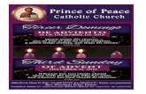 Prince of Peace · Domingo de Adviento Nuestro boletín semanal de la parroquia Prince of Peace es proporcionado por la empresa J.S.Paluch quien nos facilita el boletín sin costo.