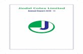 Jindal Cotex Limited Report for 2010 - 11.pdf · Jindal Cotex Limited CONTENTS Page No. Board of Directors 1 Management Discussion & Analysis Report 2 Director’s Report 4 Corporate
