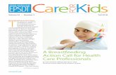 A Breastfeeding Action Call for Health Care Professionals · that lead to inadequate breast stimulation and milk A Breastfeeding Action Call for Health Care Professionals (continued