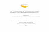 THE EXPERIENCES OF INDIGENOUS NURSING STUDENTS: A ... · The research presented in this thesis is an exploration into the experiences of a group of Indigenous nursing students. The