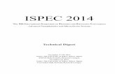 1st International Symposium on Photonics and Electronics ... · The purpose of this 4th international symposium on photonics and electronics convergence (ISPEC 2014) is to provide