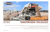 5 Transportador Trailblazer - Superior Industries...S Industr P/1 Transportador Trailblazer ® 36" / 42" El transportador de línea a tierra portátil preensamblado de 500 pies (que