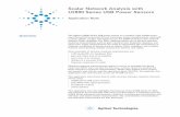 Scalar Network Analysis with U2000 Series USB Power Sensors · Scalar Network Analysis with U2000 Series USB Power Sensors Application Note Overview The Agilent U2000 Series USB power