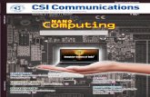 Computer Society of IndiaTMcsi-india.org/Communications/CSIC_May_2017.pdfcomputing and increase their computing power tremendously...” – Bharat Ratna, Prof. C n R Rao The theme