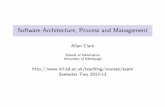 Software Architecture, Process and Management · SAPM: Waterfall Problems with the Waterfall Model I In my opinion, the waterfall model is simply a fundamentally awed metaphor for
