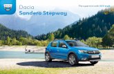 Dacia The supermini with SUV style Sandero Stepway stepway.pdf · The Blue dCi engine offers amazing mileage. • Producing 95hp with an impressive 58.8 - 62.7 with CO 2 emissions