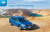 Dacia A good thing, made even better Logan MCV Stepway · navigation, cruise control and rear parking sensors. And you’ll find it a dream to drive. It’s economical too. The dCi