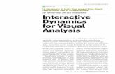 Interactive dynamics for visual analysis · taxonomy of interactive dynamics for visual analysis. Data and View Specification visualize data by choosing visual encodings. filter out