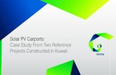 Solar PV Carports: Case Study From Two Reference Projects ... · Foundation and Mounting Solutions State-of-the-Art Foundation Solutions for ground-mounted PV projects –innovative