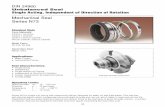 Mechanical Seal Series N7348 DIN 24960 Unbalanced Seal Single Acting, Independent of Direction of Rotation Mechanical Seal Series N73 Standard Style Face Materials: Carbon / Lecrolloy