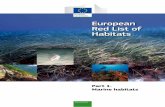 European Red List of Habitats - European Commissionec.europa.eu/environment/nature/knowledge/pdf/Marine_EU_red_list_report.pdf · The European Red List of Habitats provides an overview