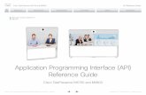 Application Programming Interface (API) Reference Guide · Cisco TelePresence MX700 and MX800 API Reference Guide