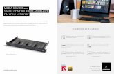MEDIA SOURCE 200 - Meridian Audio · Media Source 200 Rack Mount kit allows you to have 4 zones of playback in just 1U. Analogue, digital and SpeakerLink outputs allow the Media Source