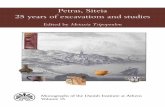 Petras, Siteia · 2012-09-19 · 3 Petras, Siteia – 25 years of excavations and studies Monographs of the Danish Institute at Athens Volume 16 Acts of a two-day conference held