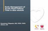 Early Management of Acute Heart Failure: Time is also muscle · Early Management of Acute Heart Failure: Time is also muscle. Disclosures ... Management of acute heart failure: why