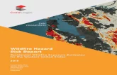 Wildffre Hazard Risk Report - Flameseal · Wildffre Hazard Risk Report Residential Wildfire Exposure Estimates for the Western United States ... through the windblown migration of