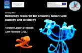 24 May 2012 Metrology research for ensuring Smart Grid stability … · 2017-01-20 · 24 May 2012 Metrology research for ensuring Smart Grid stability and reliability Torsten Lippert