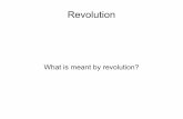What is meant by revolution?...The Agricultural Revolution In villages called manors there were 3 big fields Each farmer owned some strips of land in each field All the farmers would