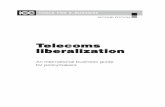 TELECOMS LIBER-edition 2-final · These include access services and cable landing stations for example (for international services), upon which competitive services depend. Without
