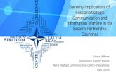 Security Implications of Russian Strategic Communication ... · Russian Strategic Communication and Information Warfare in the Eastern Partnership Countries ... analysis and multi-disciplinary