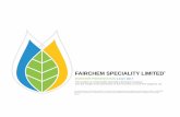 FAIRCHEM SPECIALITY LIMITED - Business Standardbsmedia.business-standard.com/_media/bs/data/announcements/bse/... · * Consolidated Audited Results comprises 12 month operation of