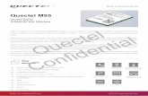 Build a Smarter World - Quectel Wireless Solutions · GSM/GPRS Module Build a Smarter World M95 is a highly compact Quad-band GSM/GPRS module in L castellation packaging in the market.