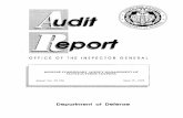 OFFICE OF THE INSPECTOR GENERAL · comments is in Part II and the complete text is in Part N. Audit Response. We accept the DeCA responses except for how DeCA is having ... Manufacturer