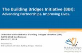The Building Bridges Initiative (BBI) · BBI Massachusetts Janice LeBel, PhD, ABPP Director of Program Management, Child & Adolescent Services Massachusetts Department of MH 25 Staniford