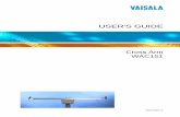 WAC151 User's Guide - Vaisalabuilding is 1.5 times the height of the building (H). When the diagonal (W) is less than the height (H), the minimum length of the mast is 1.5 × W. Installation
