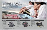 MEMORY CARD I1010 MICRO CASE & MICRO CASES · card caseor micro case from pelican. memory card & micro cases • water resistant seal • lightweight insert liner absorbs shock and
