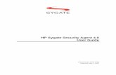 HP Sygate Security Agent User Guideh10032. · Preface This document, the HP Sygate Security Agent User Guide, describes how to distribute, install, and use the HP Sygate Standalone