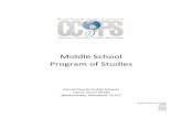 Middle School Program of Studies - carrollk12.org School Program of...of services, programs, or activities. Persons needing auxiliary aids and services for communication should contact