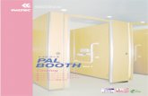 トイレブース PAL BOOTHkg-paltec.co.jp/cms/uploads/upload_013.pdf1 PAL BOOTH ATYPE アルミトイレブース 特徴 パルブースアルミはB2アルマイトクリヤーで耐久性