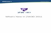 What's New in ZW3D 2011dl.zwsoft.com/ZW3D/PC/ZW3D/Tech/ProductRelease/ZW3... · ZW3D 2011 boasts two new exciting CAD/CAM breakthrough technologies that will enhance the user ...