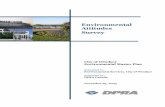 Environmental Attitudes Survey - Windsor · CITY OF WINDSOR – ENVIRONMENTAL MASTER PLAN ENVIRONMENTAL ATTITUDES SURVEY RESULTS NOVEMBER 29, 2005 3 contribute to the development