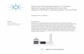 Precise Characterization of Intact Monoclonal Antibodies by the … · 2019-05-20 · Precise Characterization of Intact Monoclonal Antibodies by the Agilent 6545XT AdvanceBio LC/Q-TOF