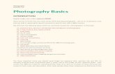 INTRODUCTION · Web viewPhotography Nimisha T M Photography Basics INTRODUCTION Digital single-lens reflex camera (DSLR) There are lot of terms that you come across while learning