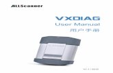 VXDIAG User Manual · ISO-22900-1/2 MVCI with D-PDU Driver TMC RP-1210A/B/C Heavy Duty VDA Driver J2534 OEM Level ECU Reprogramming Function ECU software update and calibration ECU