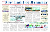 th INSIDE INSIDE Pyidaungsu Hluttaw and N P T Let me Pyithu … · 2013-12-27 · gold medal in Para Games the coming 7 th ASEAN Para Byline: Kyemon Games aims to bag gold medals”,