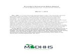 Providers Enhanced Rates Report - Michigan...Providers Enhanced Rates Report (FY2019 Appropriation Act - Public Act 207 of 2018) March 1, 2019 Sec. 1801. (1) From the funds appropriated