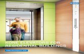 KONE ELEVATORS FOR RESIDENTIAL BUILDINGS elevators... · n KONE was the fi rst company to announce the A-class energy effi ciency certifi cation according to ISO 25745-2 for its customer
