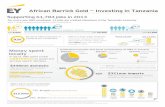 African Barrick Gold — Investing in Tanzania/media/Files/A/Acacia/... · 2014-10-29 · African Barrick Gold — Investing in Tanzania Source: Ernst & Young's July 2014 report entitled,